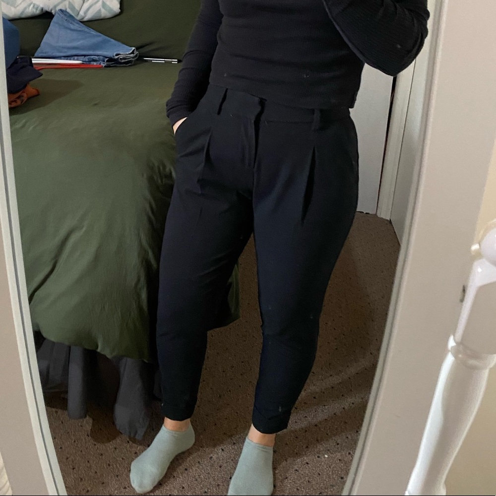 Black banana republic dress pants.
